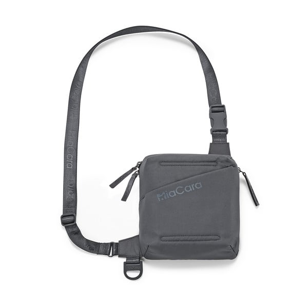 Borsetta per passeggio con cani Andiamo Asphalt – MiaCara