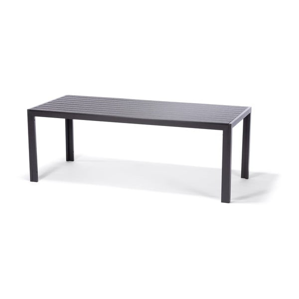 Set da pranzo da giardino per 6 persone con sedia Joanna grigia e tavolo Viking, 90 x 205 cm Viking & Joanna - Bonami Selection-image-4