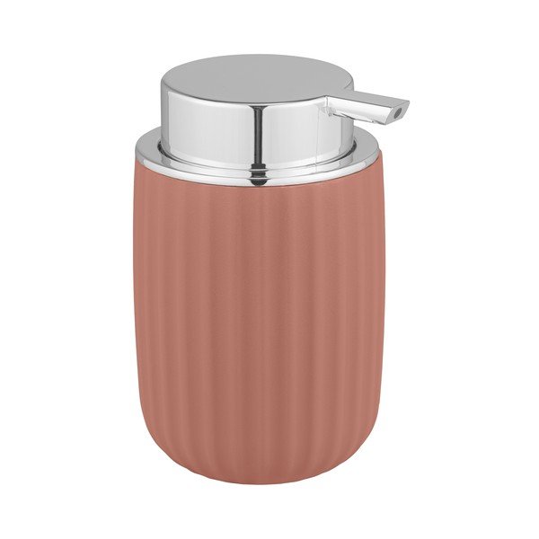 Dispenser di sapone in plastica arancione da 0,25 l Agropoli - Wenko