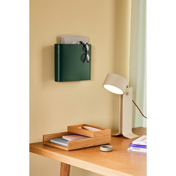 Lampada da tavolo beige (altezza 32 cm) Crea - Hübsch-image-1
