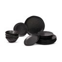 Set da pranzo in pietra 18 pz per 6 persone Dark Moon – Bonami Selection