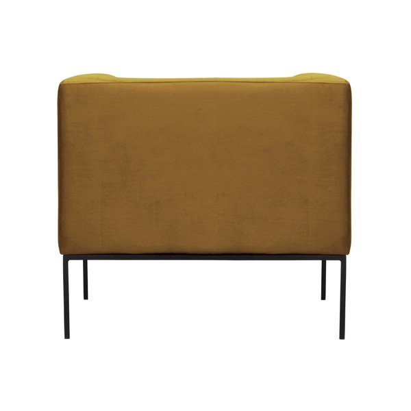 Poltrona in velluto giallo Neptune - Windsor & Co Sofas-image-4