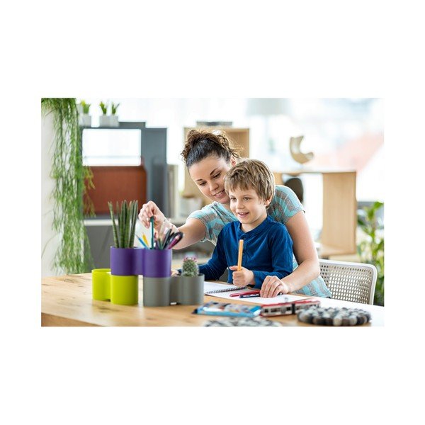 Vaso doppio verde Modulo - Plastia-image-3