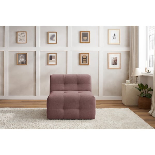 Modulo divano rosa scuro Kleber - Bobochic Paris-image-1