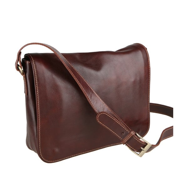 Borsa in pelle marrone Norma - Chicca Borse-image-1