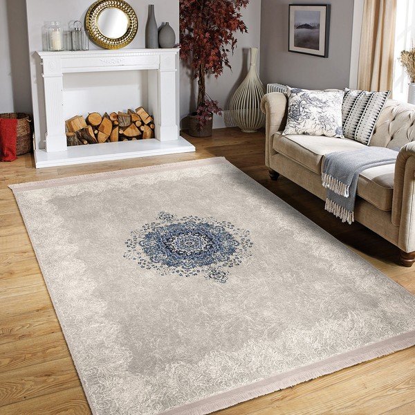 Tappeto grigio-beige 120x180 cm - Mila Home-image-1