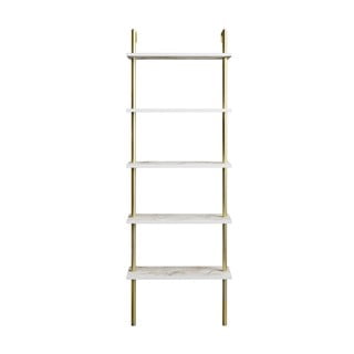 Scaffale bianco in marmo 60x174 cm Paula - Kalune Design
