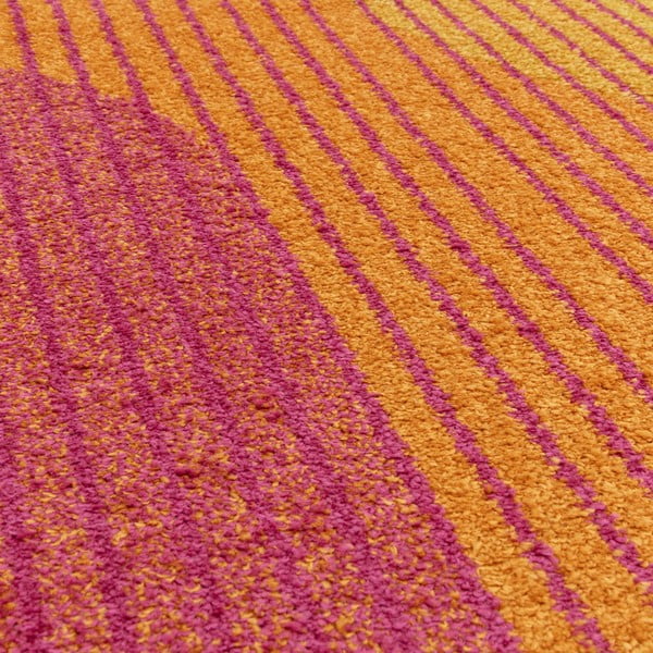 Tappeto giallo/arancione 120x170 cm Muse Orange Retro – Asiatic Carpets-image-2