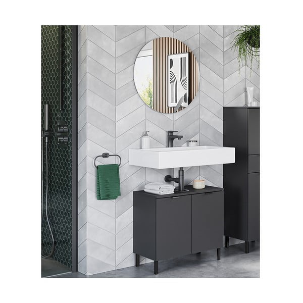 Set mobili da bagno antracite Arcena - Germania-image-1