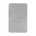 Tappeto da bagno grigio chiaro con memory foam , 80 x 50 cm Stripes - Wenko