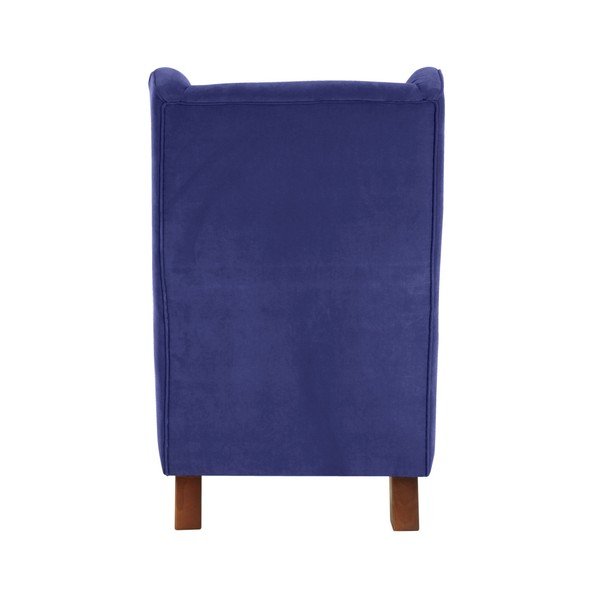 Poltrona blu Bruno Velor - Max Winzer-image-1