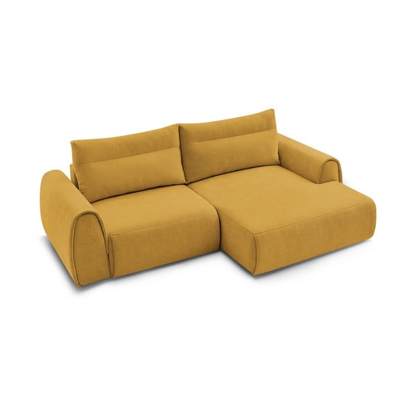 Divano angolare in giallo ocra Aden – Bobochic Paris-image-4