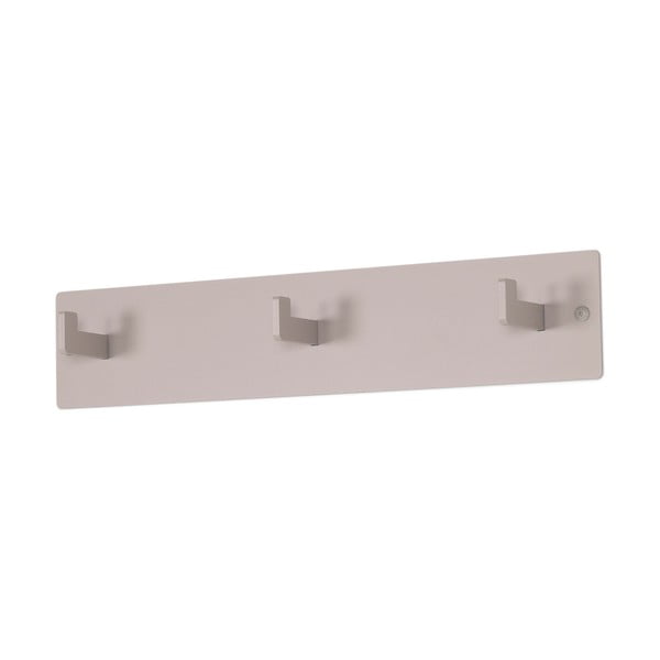 Appendiabiti da parete in metallo grigio-beige Leatherman - Spinder Design
