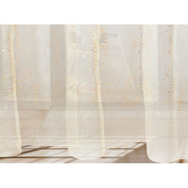 Záclona Marvella Tulle Kahve, 2,6 m-image-1