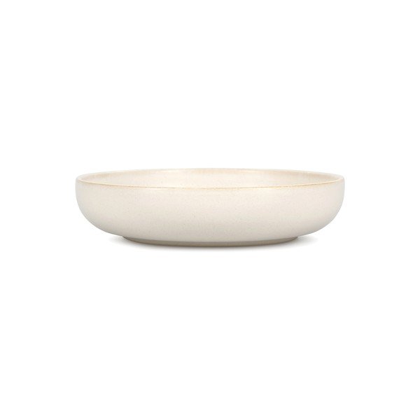 Piatto fondo beige in gres ø 22 cm Aquarel – S|P Collection-image-3