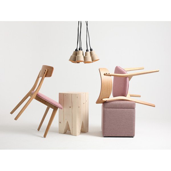 Lampadario beige ø 32 cm Celulo - CustomForm-image-3