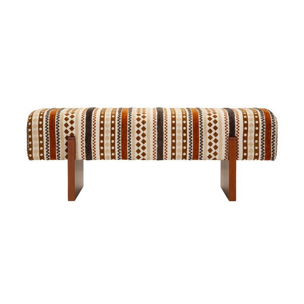Panchina marrone/beige Ethnic  – Mauro Ferretti