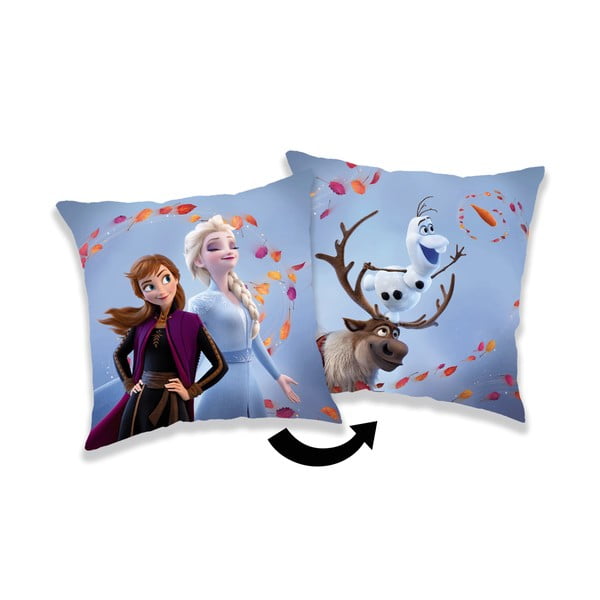 Cuscino per bambini in vello 40x40 cm Frozen "Wind – Jerry Fabrics