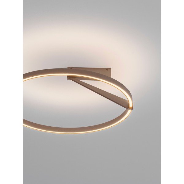 Plafoniera LED oro rosa in alluminio con intensità regolabile Tilia – Nova Luce-image-2