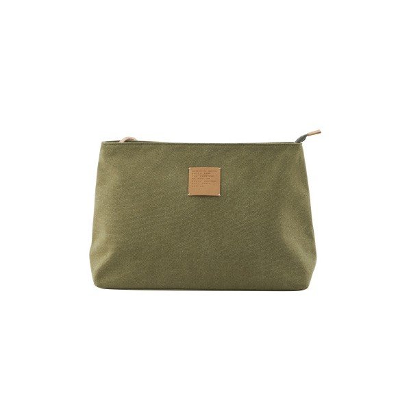 Kosmetická zelená taštička House Doctor Army Green