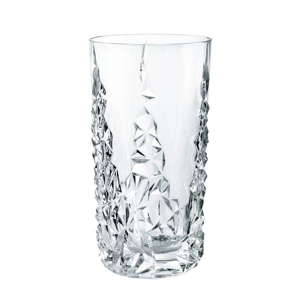 Set di 4 bicchieri di cristallo alti Sculpture Longdrink, 420 ml - Nachtmann