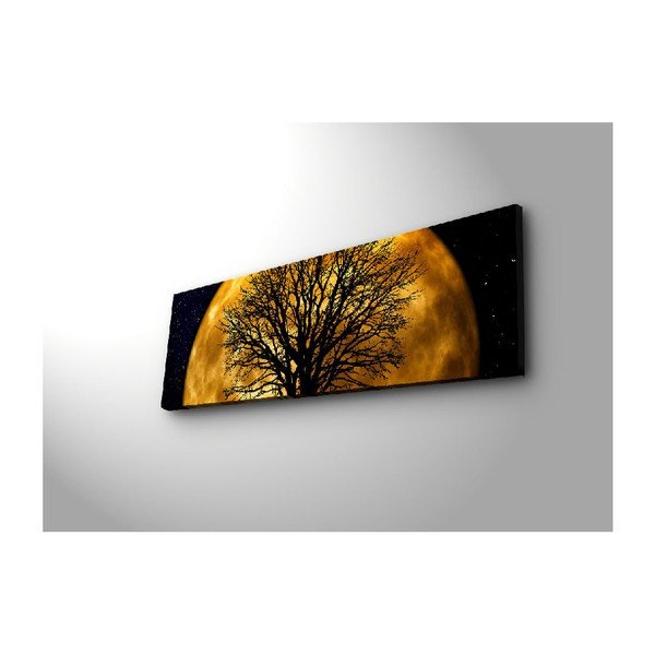 Quadro retroilluminato Notte, 90 x 30 cm - Wallity-image-2