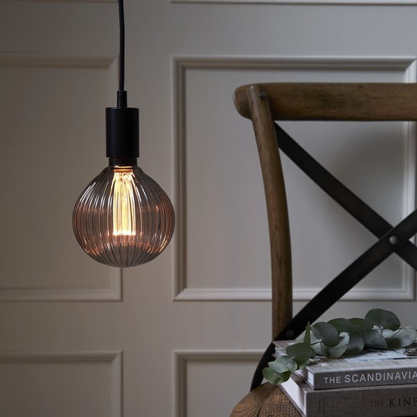 Lampadina decorativa a LED caldo E27, 1 W NGC Stripe - Star Trading-image-1