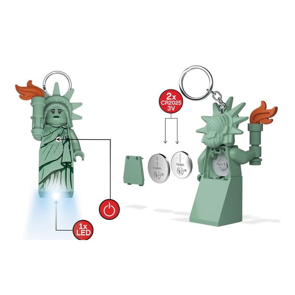 Portachiavi con torcia verde Statue of Liberty – LEGO®-image-2