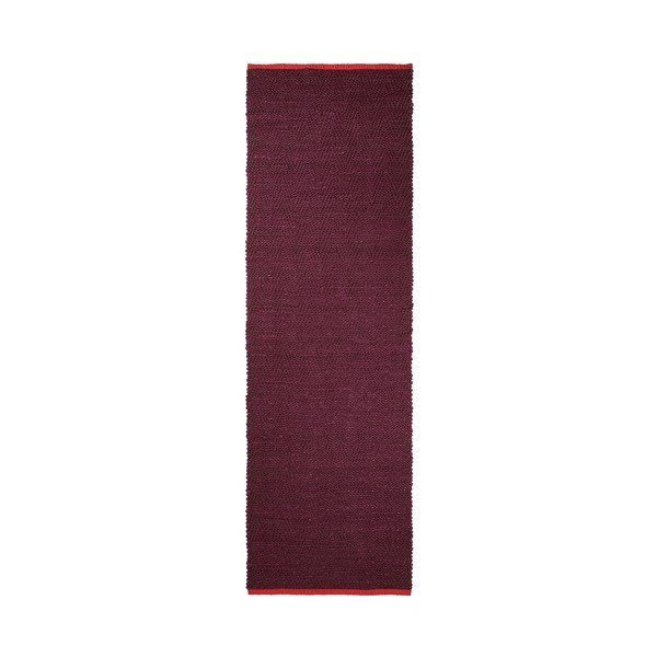 Passatoia burgundy in iuta 80x245 cm Notes – Mette Ditmer Denmark