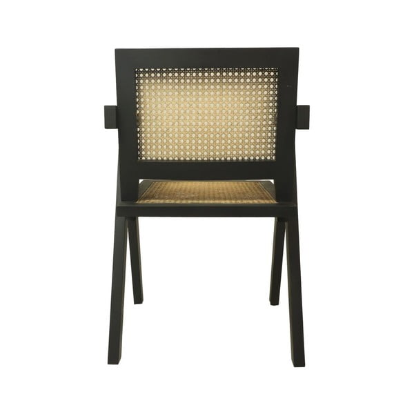 Sedia da pranzo in mogano nero Phi - HSM collection-image-4