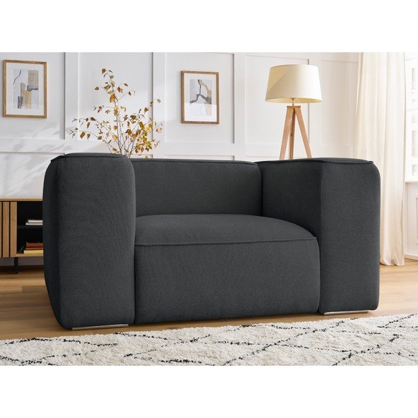 Poltrona in grigio scuro Zephyr – Bobochic Paris-image-1