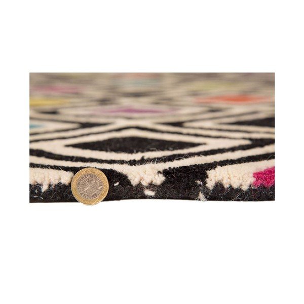 Vlněný koberec Flair Rugs Diamond, 80 x 150 cm-image-3