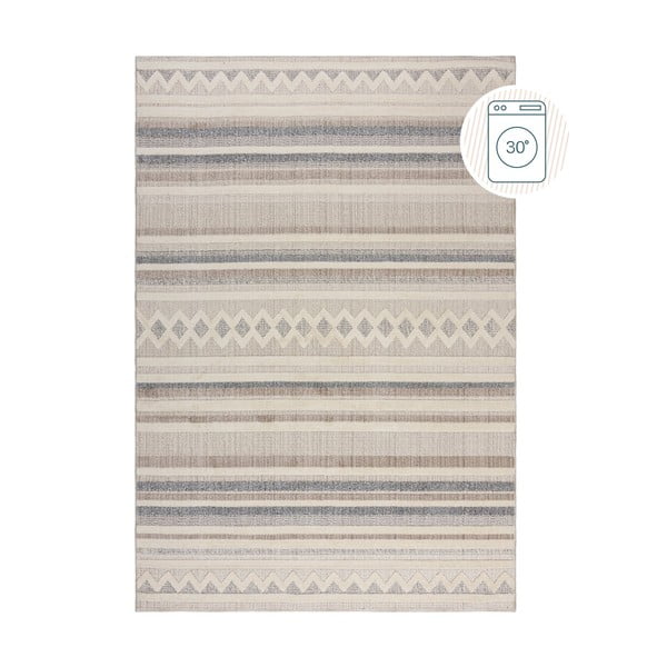 Tappeto greige lavabile 194x290 cm Everette – Flair Rugs