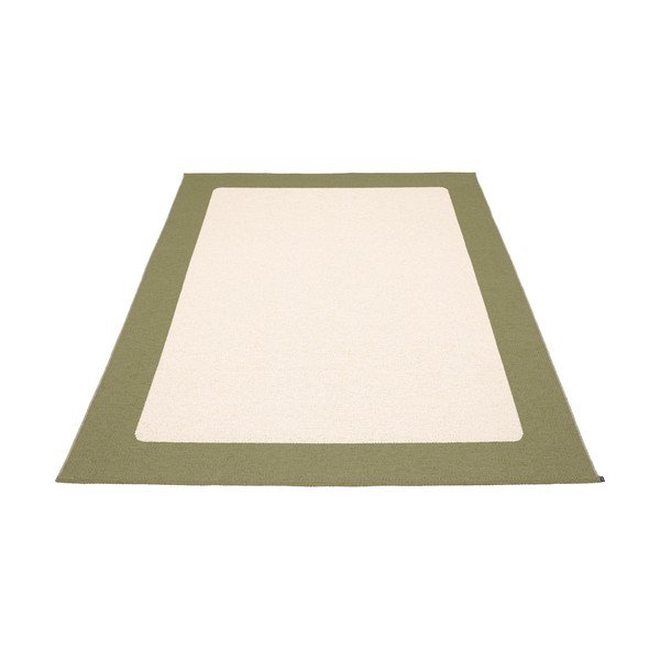 Tappeto da interno/esterno verde/color crema 180x260 cm Ilda Pine – Pappelina