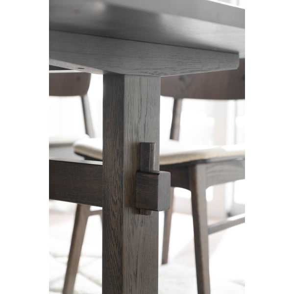 Tavolo da pranzo pieghevole con piano in rovere 240x95 cm Westville - Rowico-image-4