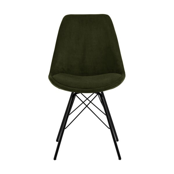 Sedia da pranzo verde scuro Eris - Actona-image-2