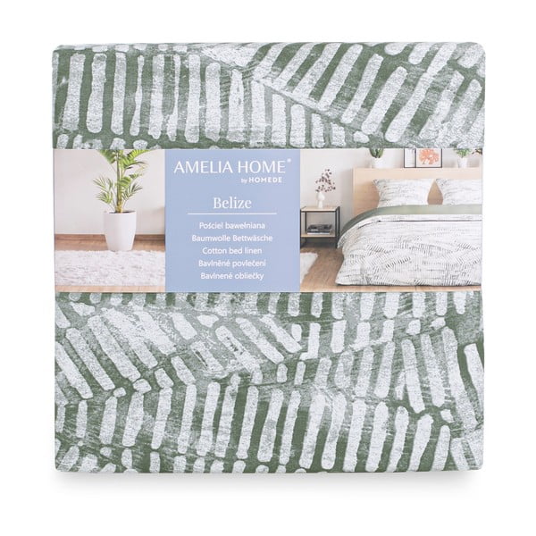 Biancheria da letto in cotone per letto matrimoniale, 200 x 220 cm Averi Belize - AmeliaHome-image-4