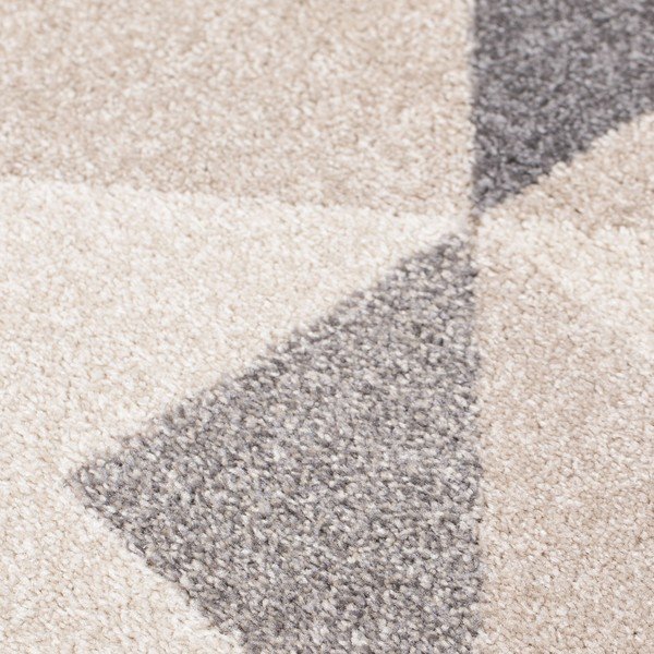 Tappeto grigio e beige Urban Triangle, 200 x 275 cm - Flair Rugs-image-1