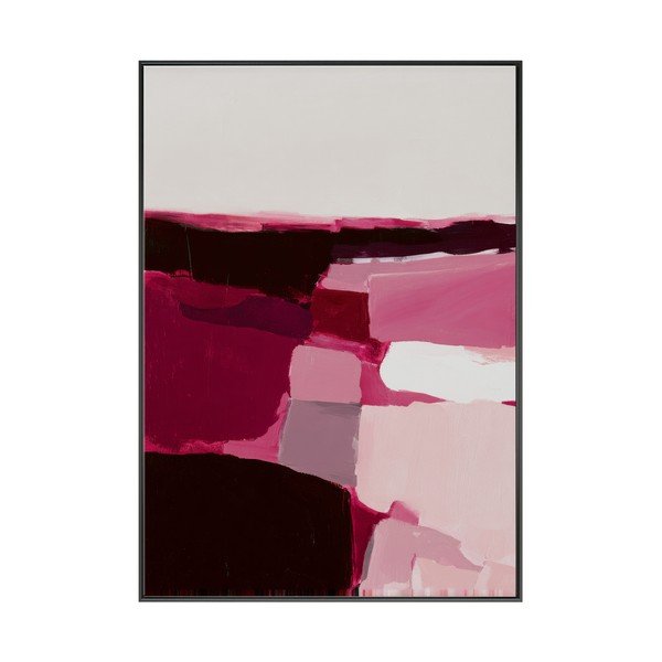 Dipinto stampato con cornice inclusa/dipinto su tela 70x100 cm Berry Blocks – Styler