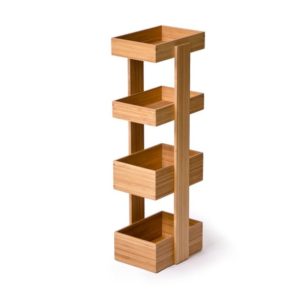 Portabagno Caddy in bambù a quattro livelli Arena - Wireworks-image-1