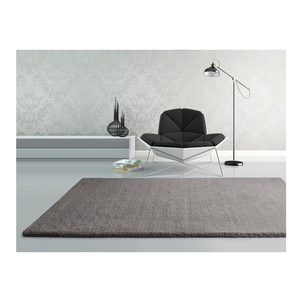 Tappeto grigio , 140 x 200 cm Shanghai Liso - Universal-image-1