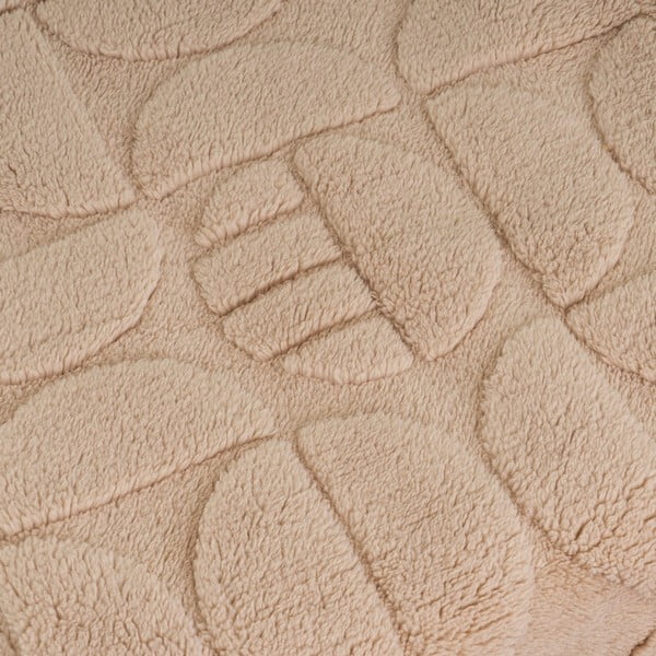 Coperta marrone chiaro in micropile 130x160 cm Mid Century – Casa Selección-image-3