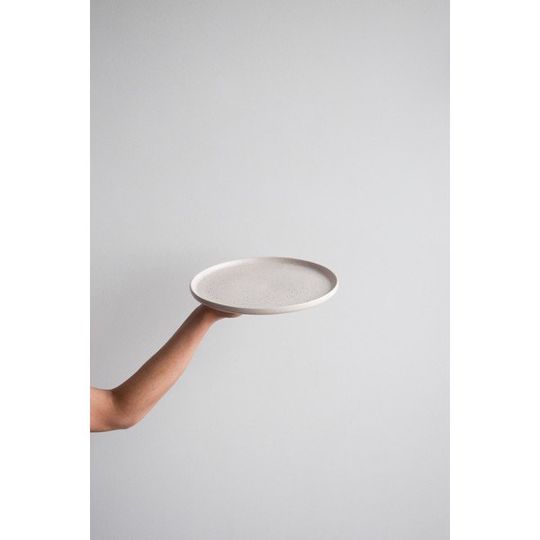 Piatto grande in gres rosa chiaro , ø 27,5 cm Dust - ÅOOMI-image-2