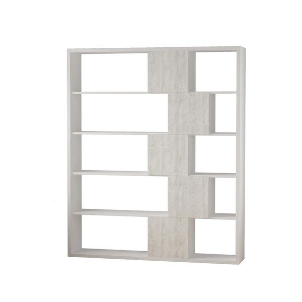 Libreria bianca Roscoetoo White - Decortie