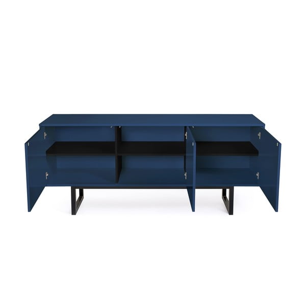 Cassettiera blu , 175 x 75 cm Camden Herringbone - Woodman-image-2