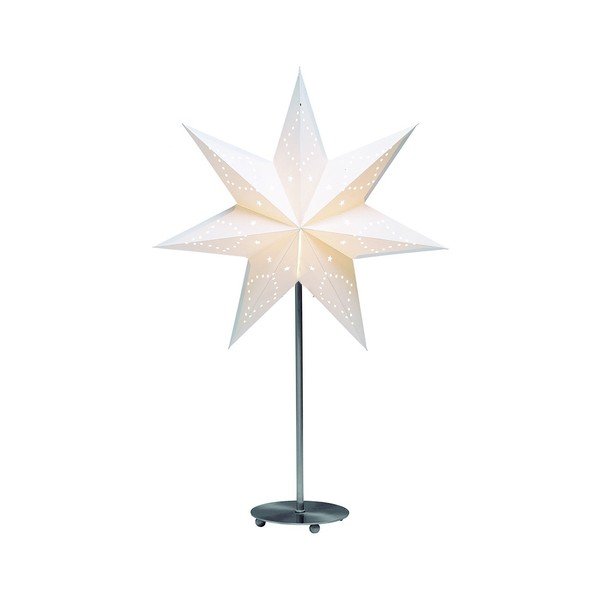 Decorazione luminosa Saturnus bianca, altezza 69 cm - Markslöjd