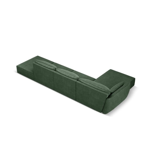 Divano angolare verde scuro (angolo sinistro) Vanda - Mazzini Sofas-image-3