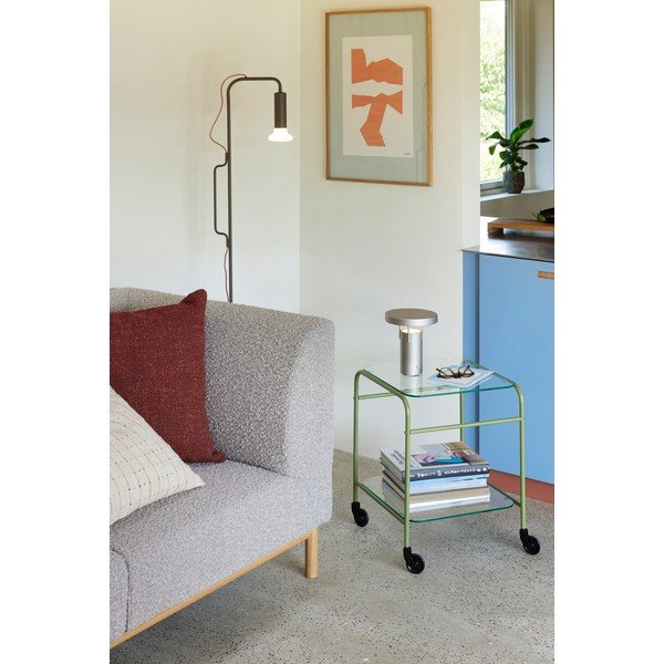 Lampada da terra marrone (altezza 154 cm) Ido - Hübsch-image-2