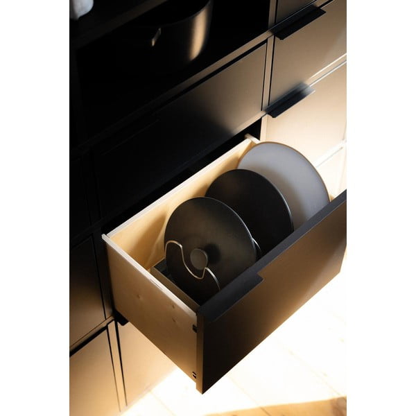 Organizer grigio per coperchi o pentole - Joseph Joseph-image-1