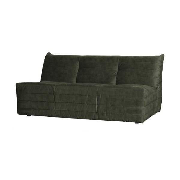 Divano in velluto verde 160 cm Bag - WOOOD-image-2